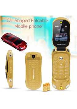 Hope F18 Car Shaped Foldable Mobile phone, Dual SIM